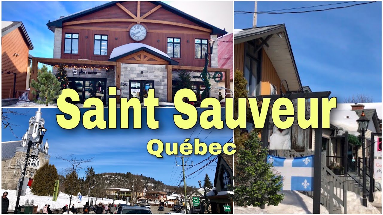 [4K] Saint Sauveur - A Destination for All Seasons | Québec