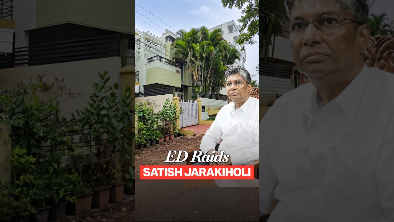 ED Raids: Official Quarters Linked To Minister Satish Jarakiholi&rsquo;s Official Quarters Searched