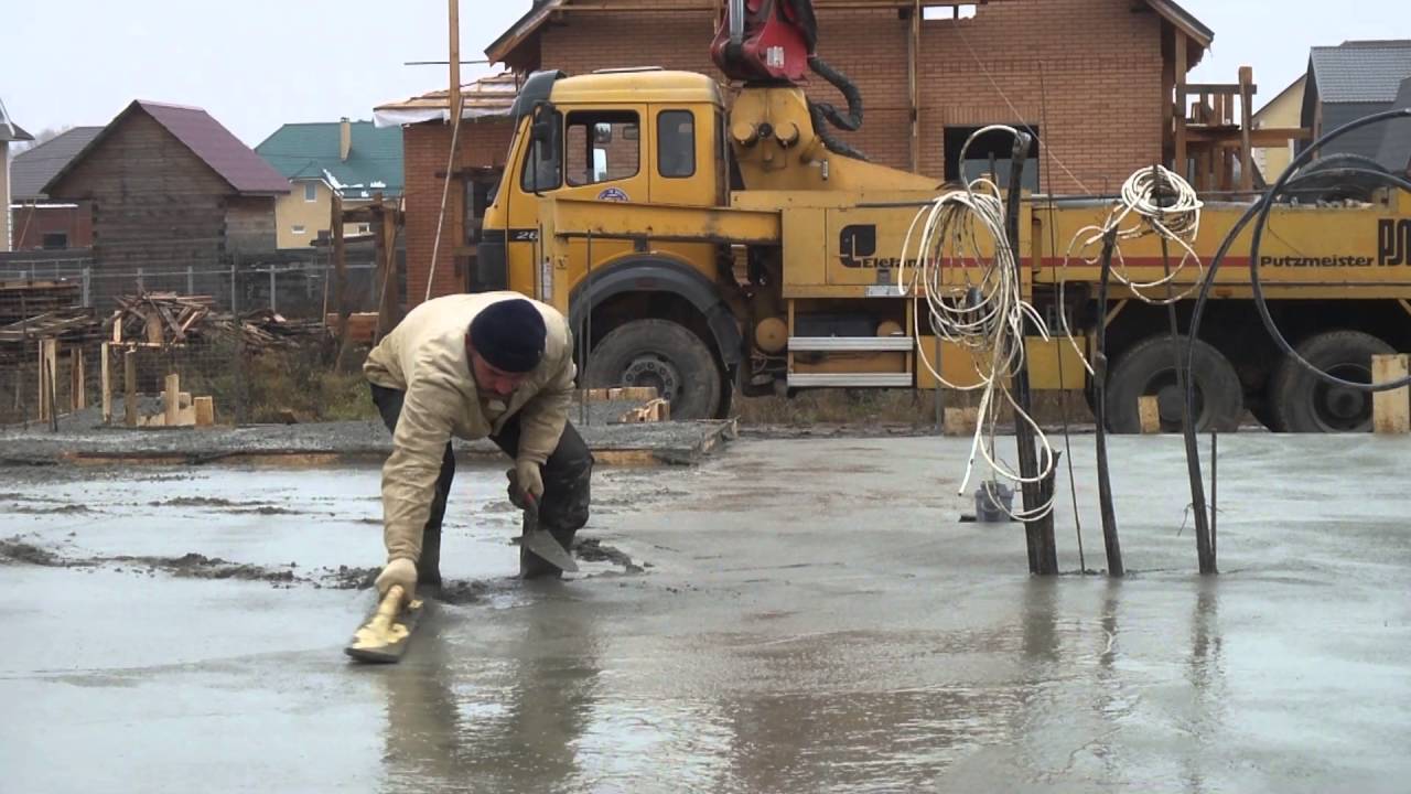 Лучший из фундаментов - Монолитный свайный ростверк от заливки до постройки дома