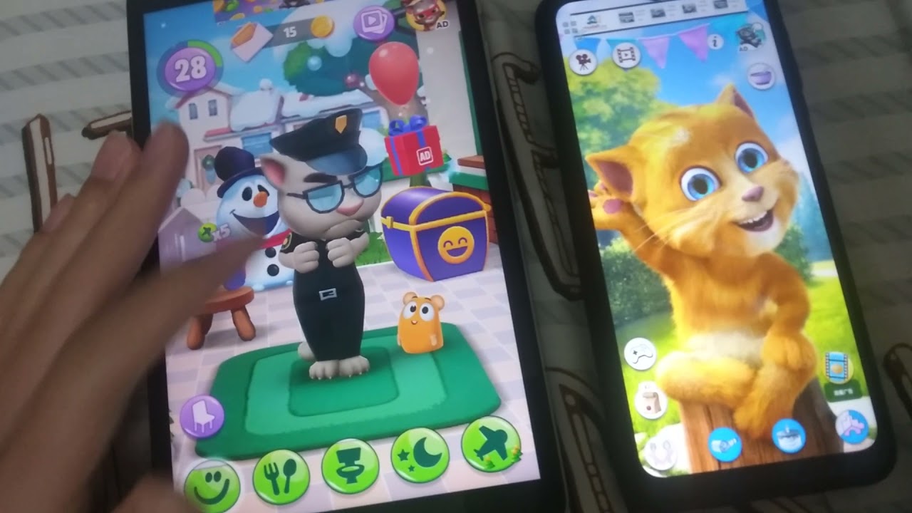 My Talking Tom 2 & Talking Ginger Birthday 2 Echo 853