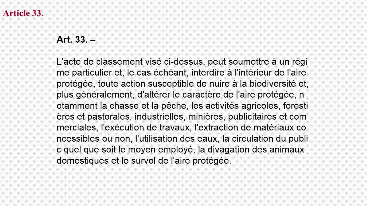البيئة, حماية البيئة,  قانون رقم 03-10, Environnement, Protection de l'Environnement, Loi N° 03-10