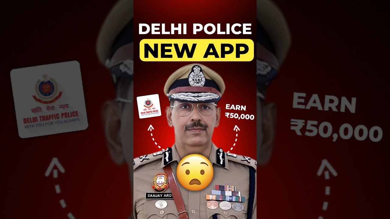 Delhi Police's App Gives You Secret Power! 🤯