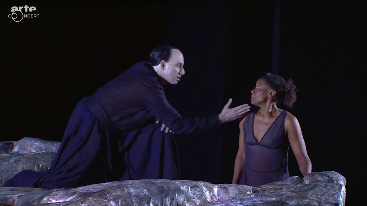 Amonasro & Aida duet, Dimitris Tiliakos - Adina Aaron     Th&eacute;&acirc;tre de la Monnaie (video)