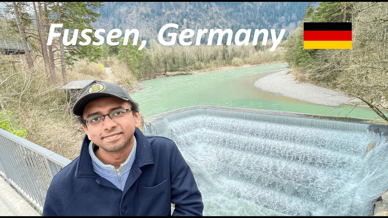 Day Trip to Fussen from Munich. Old Town, Lechfalle and others.