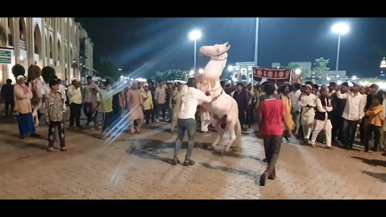 Achanak Ghoda Kiyu Nachne Laga Baba Tajuddin ki Bargah Main Ghoda Kya Karne Lga #tajulwara #trending