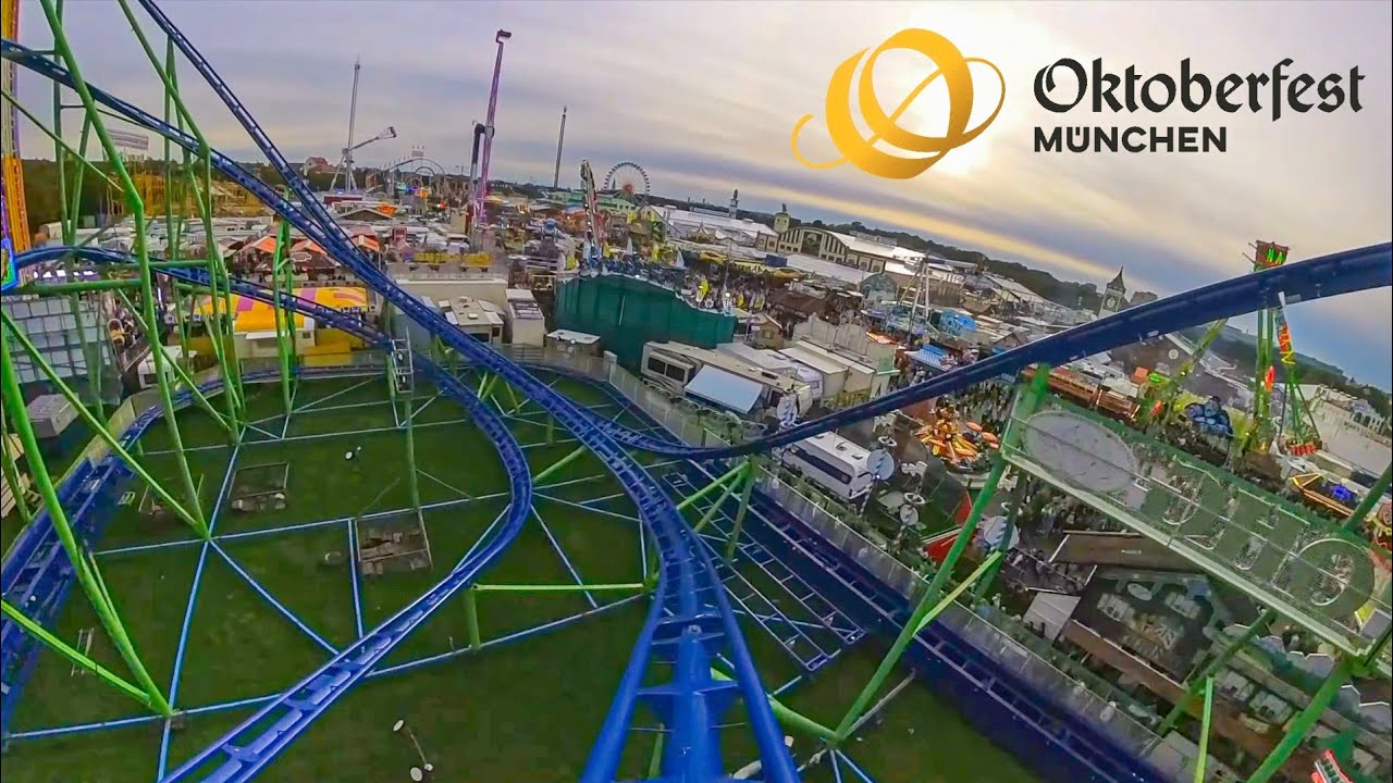 Alpina Bahn (Bruch) - 4K On-Ride POV | 🇩🇪 München Oktoberfest 2024