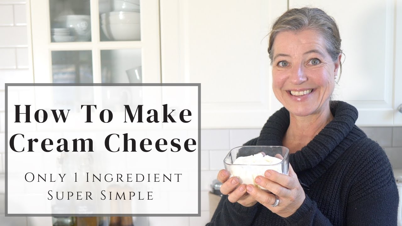 How to Make Cream Cheese | Simple & Only 1 Ingredient