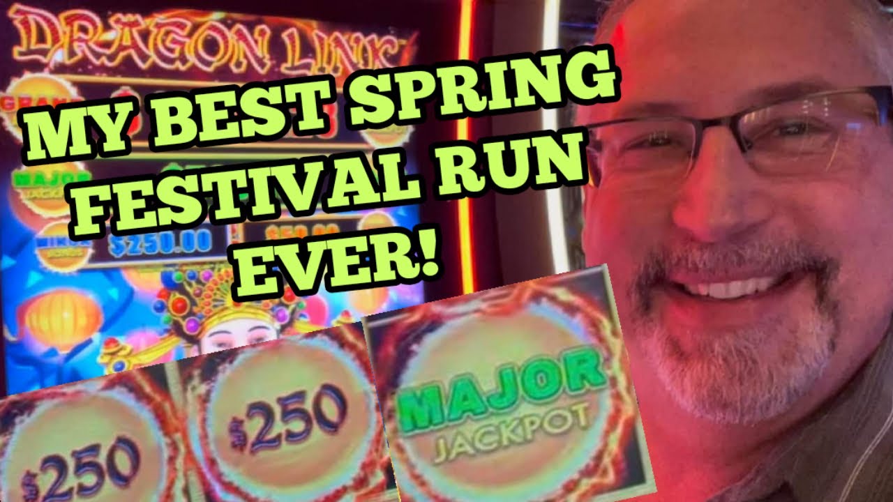 MY BEST SPRING FESTIVAL DRAGON LINK SESSION EVER #gambling #casino #lasvegas