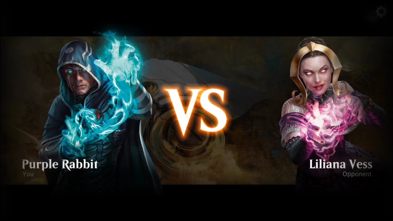 #Gameplay - MTG Arena - Master The Color Challenge: Blue VS Black Liliana Vess