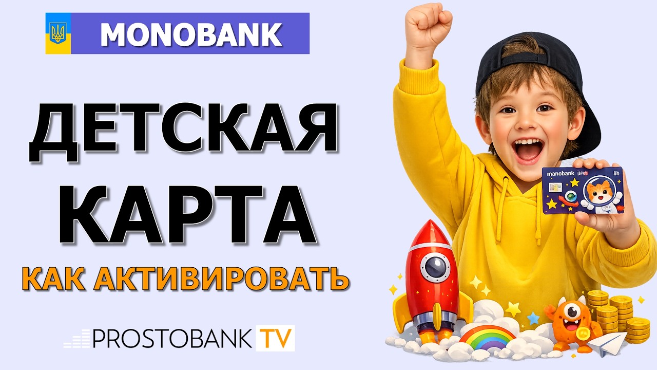 Как активировать детскую карту Monobank за 5 минут? 📲 Пошаговая инструкция