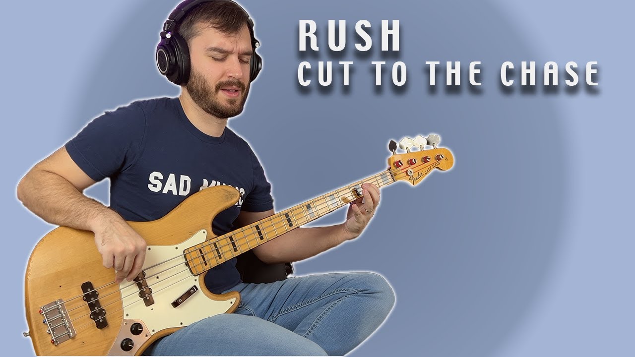 Rush - Cut To The Chase - Bass Cover