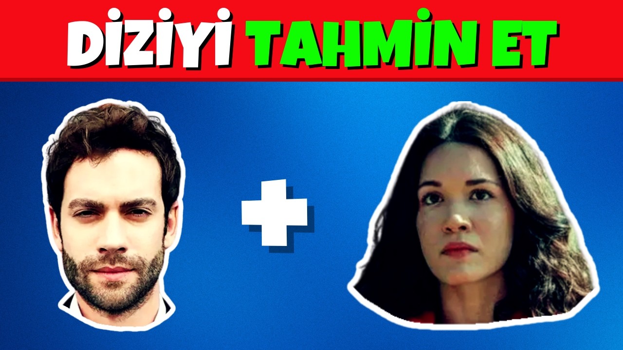 Diziyi Tahmin Et 🔥📽 Oyunculardan Dizi Bulmaca | 30 Soru | Kafa Emojilerinden Diziyi Bul