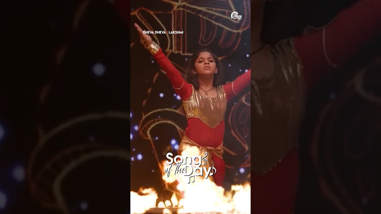 One track. Unlimited energy.🔥Dheva Dheva from Lakshmi is our Song of the Day 🎵