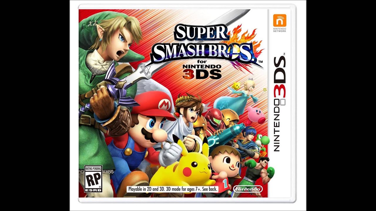 Super Smash Bros for 3DS - Character & Stage Select Theme (Almost no SFX)