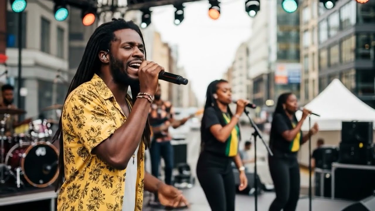 Jesus Is the Rock for Me | Uplifting Reggae Gospel Song of Strength & Salvation