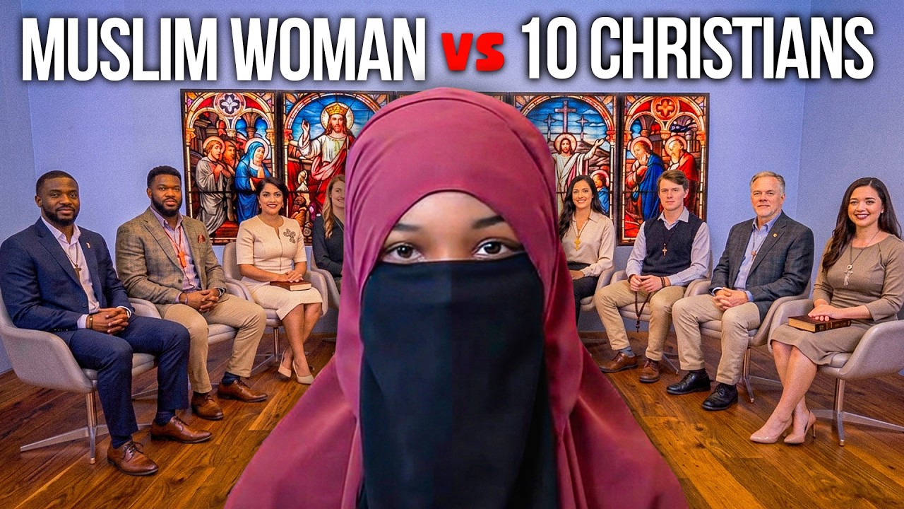 1 Muslim Woman vs 10 Christian Apologists