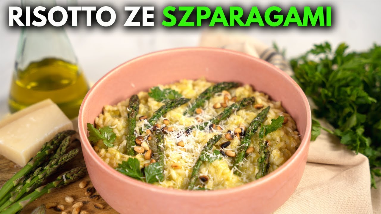 Obłędne RISOTTO ZE SZPARAGAMI! Wychodzi idealne! | Pascal Brodnicki