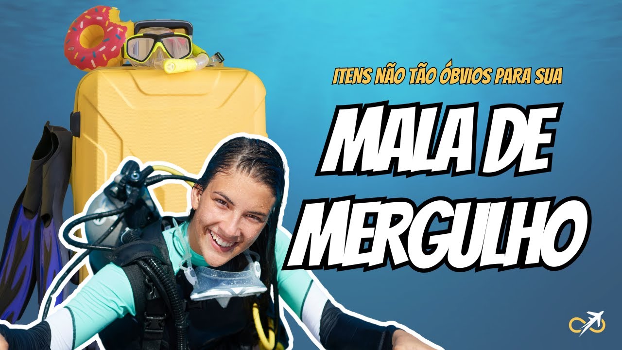 Dicas do que levar na MALA DE MERGULHO 🤿🧳 | Itens nada óbvios que irão TRANSFORMAR sua viagem