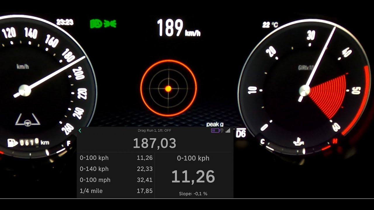 Alfa Romeo Tonale 1.6 JTD diesel acceleration 0-60 mph 0-100 km/h top max speed GPS drag DCT6 quoter