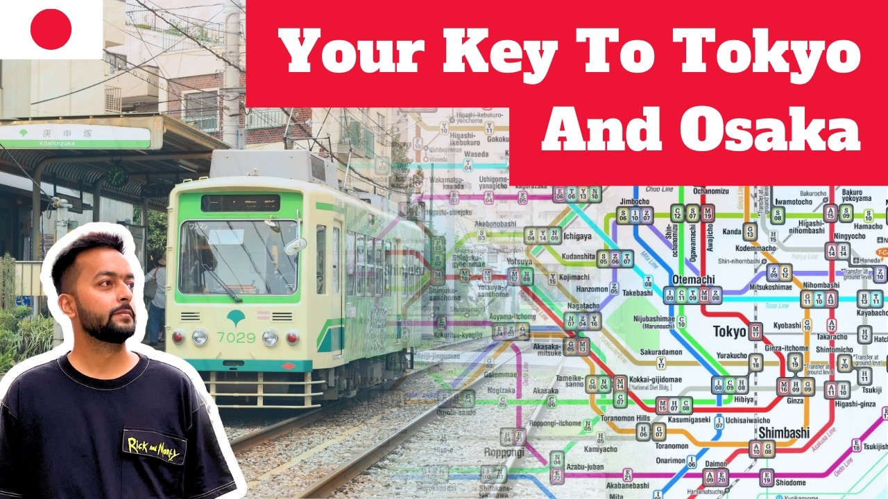 EXPLAINED - Tokyo vs Osaka Trains | Subway, Metro, JR Lines, Precautions, Tips, Airport Access