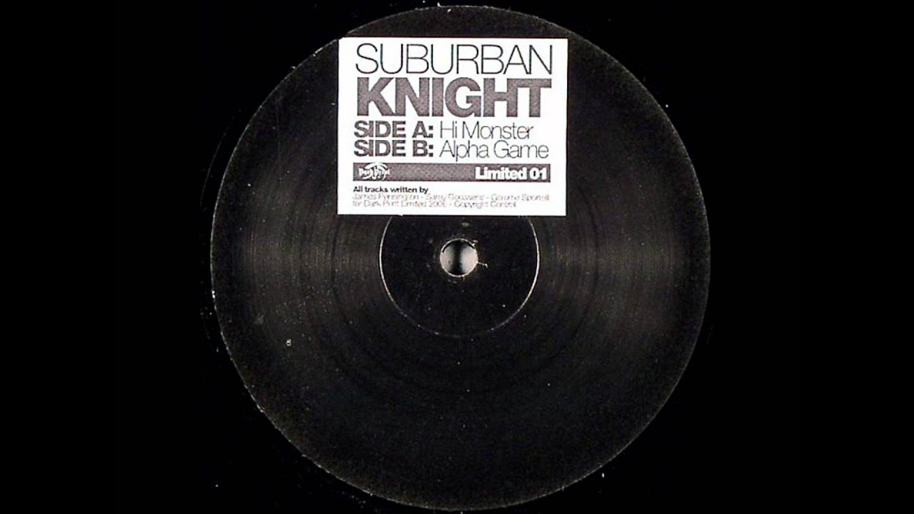 Suburban Knight - Hi Monster - Dark Print