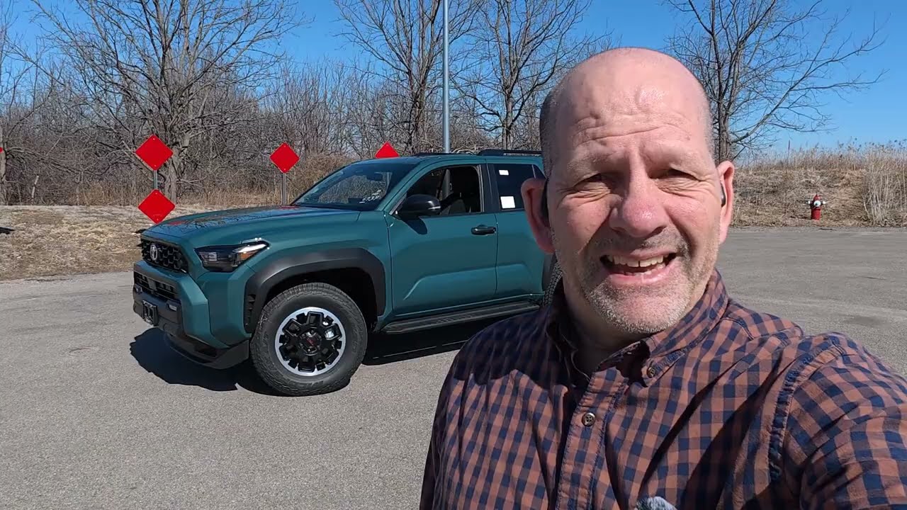 Обзор экстерьера Toyota 4Runner TRD Off-Road Premium 2026 года | Новый цвет Everest
