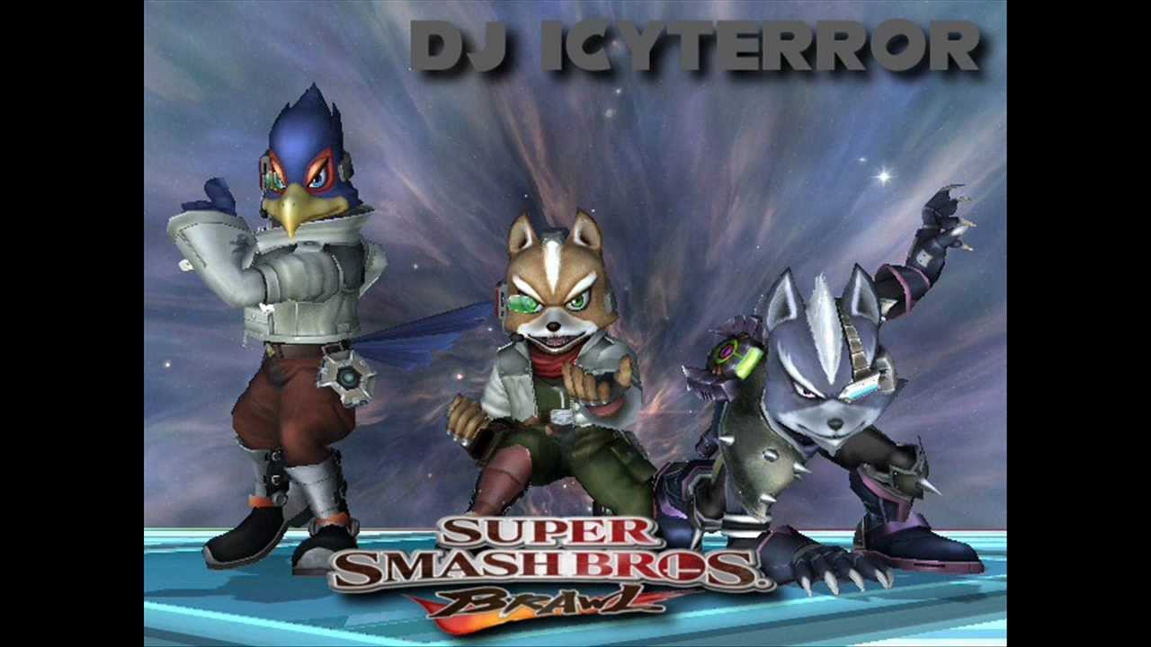 Super Smash Bros Brawl - Fox, Falco and Wolf Victory Rap Beat-DJ IcyTerror