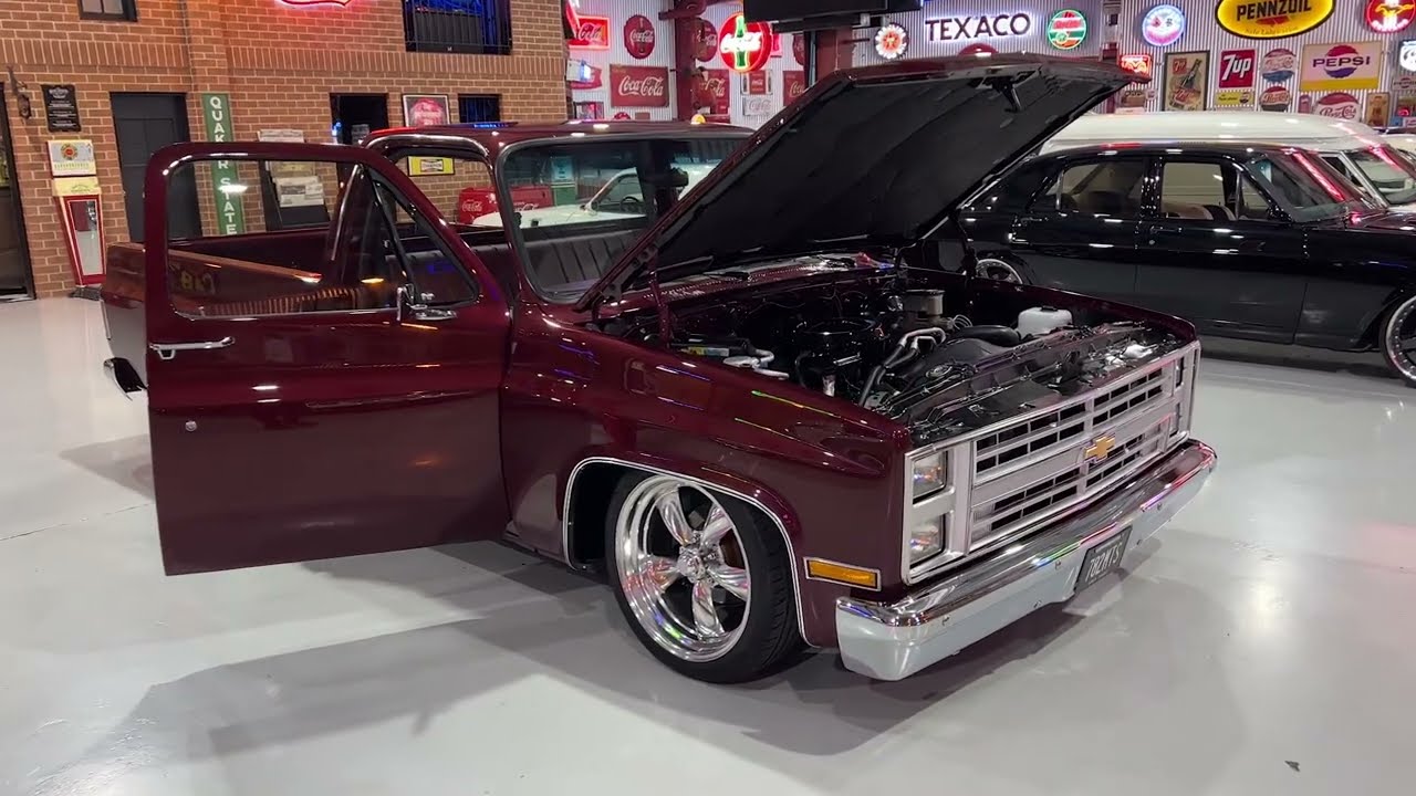 1987 CHEVROLET C10 SWB for sale by auction at SEVEN82MOTORS Classics, Lowriders and Muscle Cars