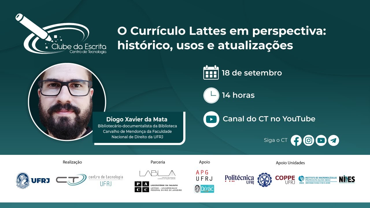 O Currículo Lattes em perspectiva: histórico, usos e atualizações