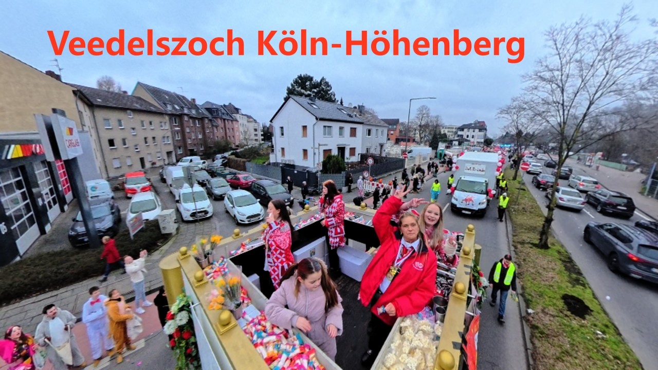 Karnevalszug Köln-Höhenberg 2026