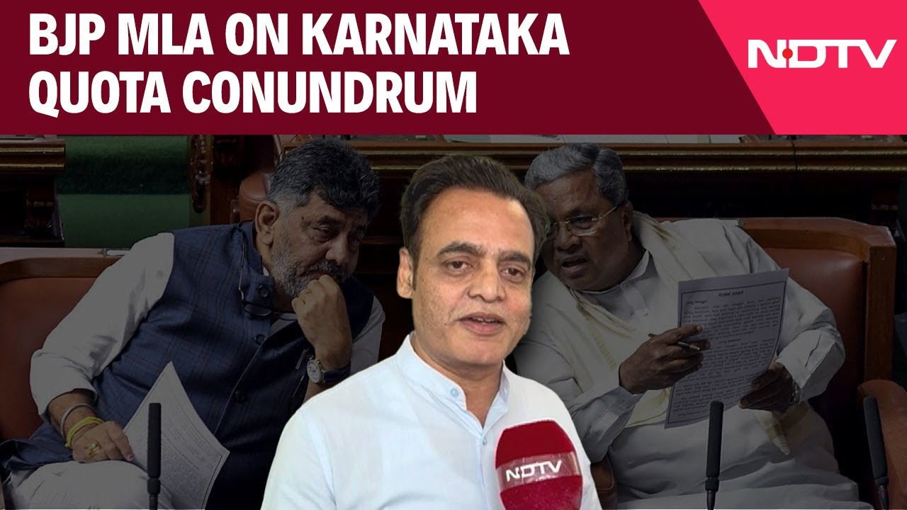 Karnataka Job Quota Bill A Political Drama Of The Congress: BJP MLA, Ashwath Narayan