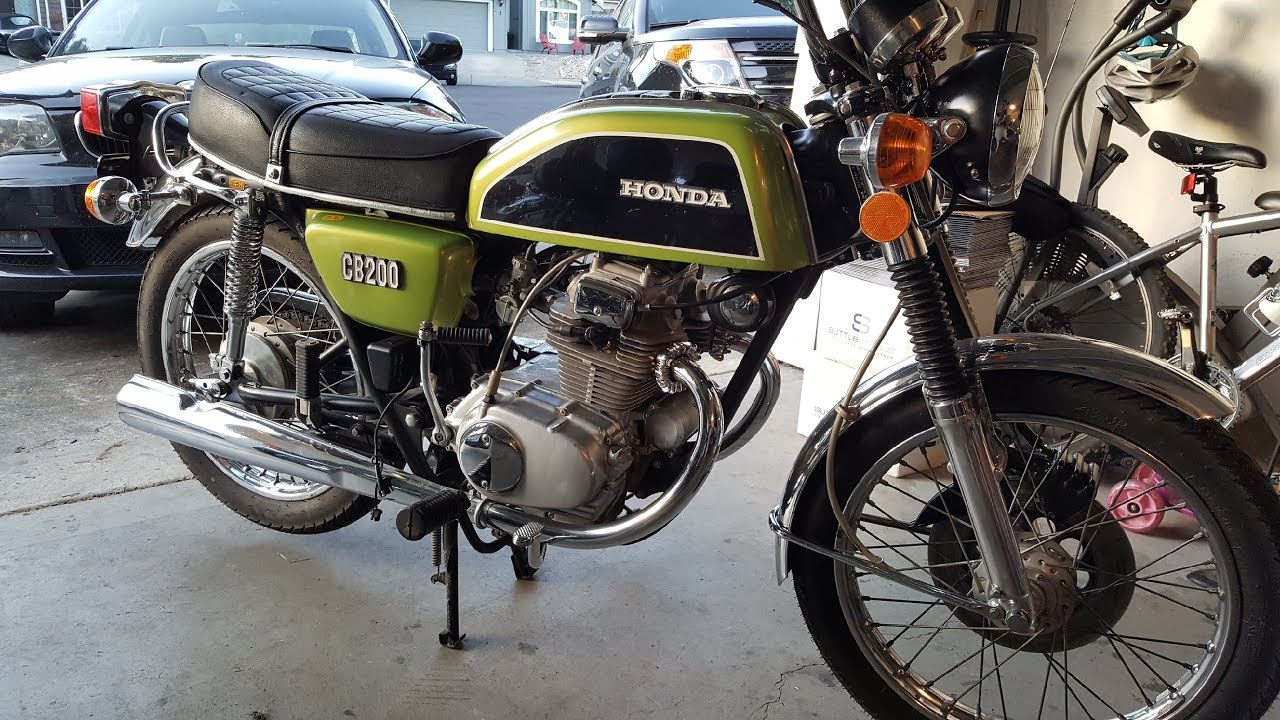Motorcycle Restoration Start to Finish Honda CB200