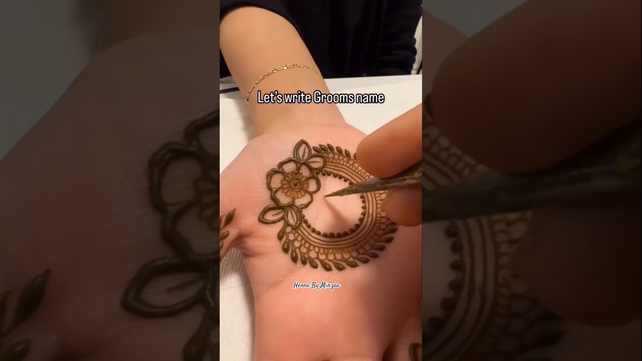 Bridal henna💙 #shorts #youtubeshorts #bridalmehndi #wedding