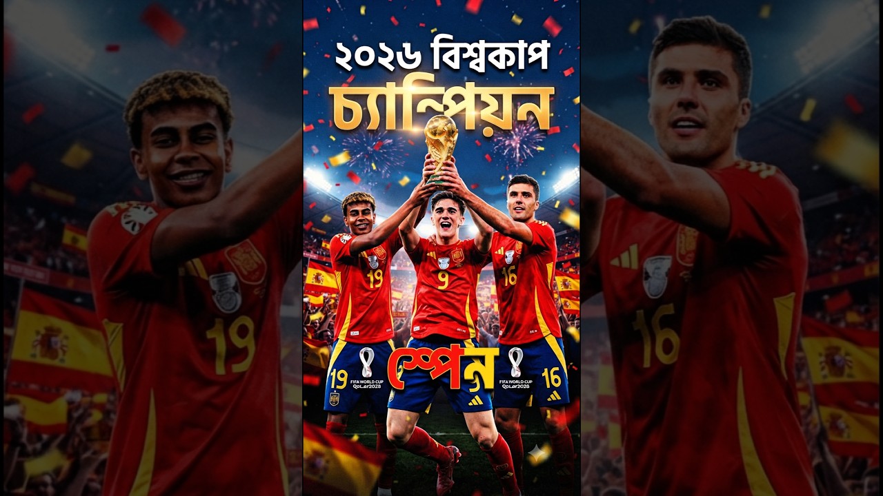 Spain Champions World Cup 2026 | Argentina vs Spain | Spain goals vs Argentina | আর্জেন্টিনা