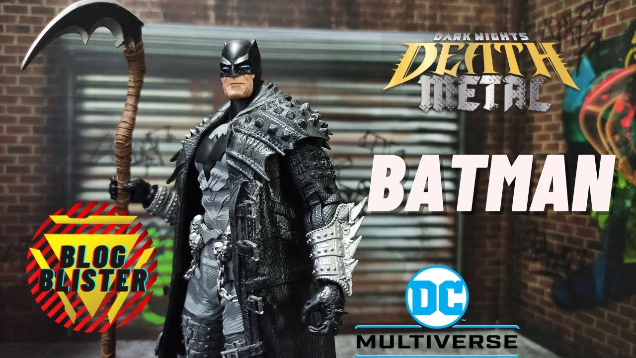 Batman Death Metal DC Multiverse Reseña Revisión en Español