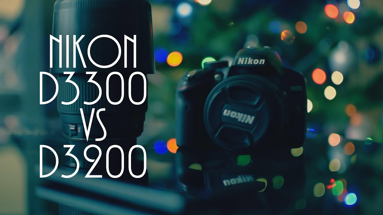 Nikon D3200 vs D3300 | High ISO Video