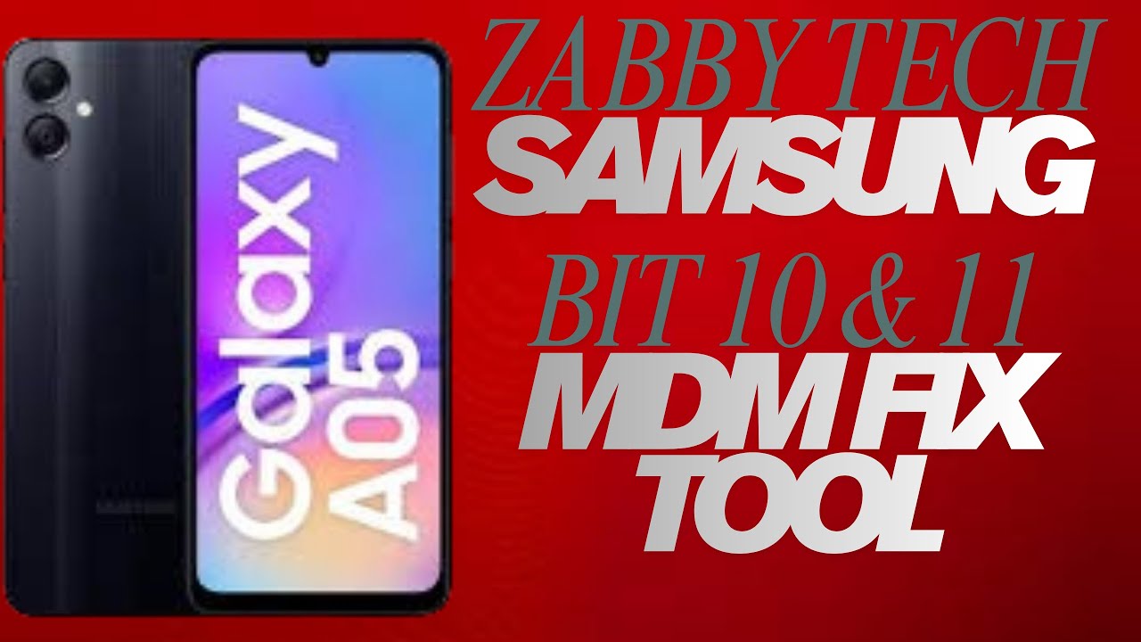 Samsung A055F U10 MDM Fix Kg Removed Successfully Step by step 