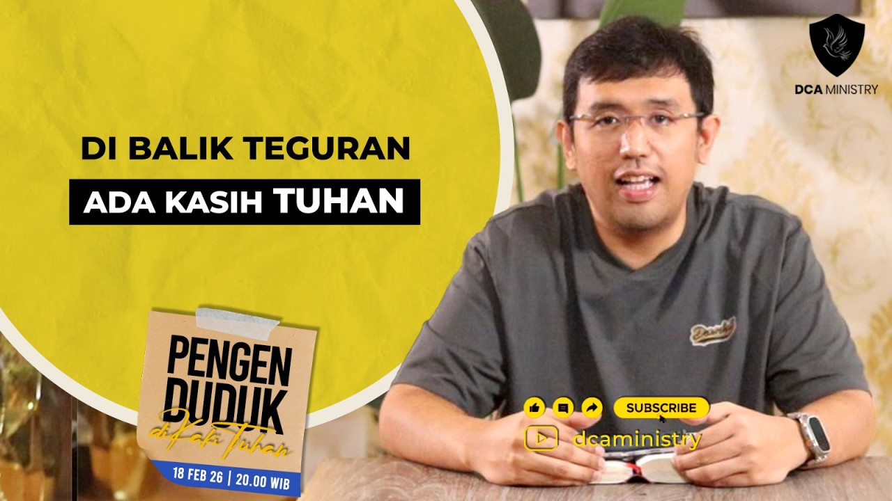 Di Balik Teguran, Ada Kasih Tuhan | PDKT Online | 180226 |  | Dian C Anggara
