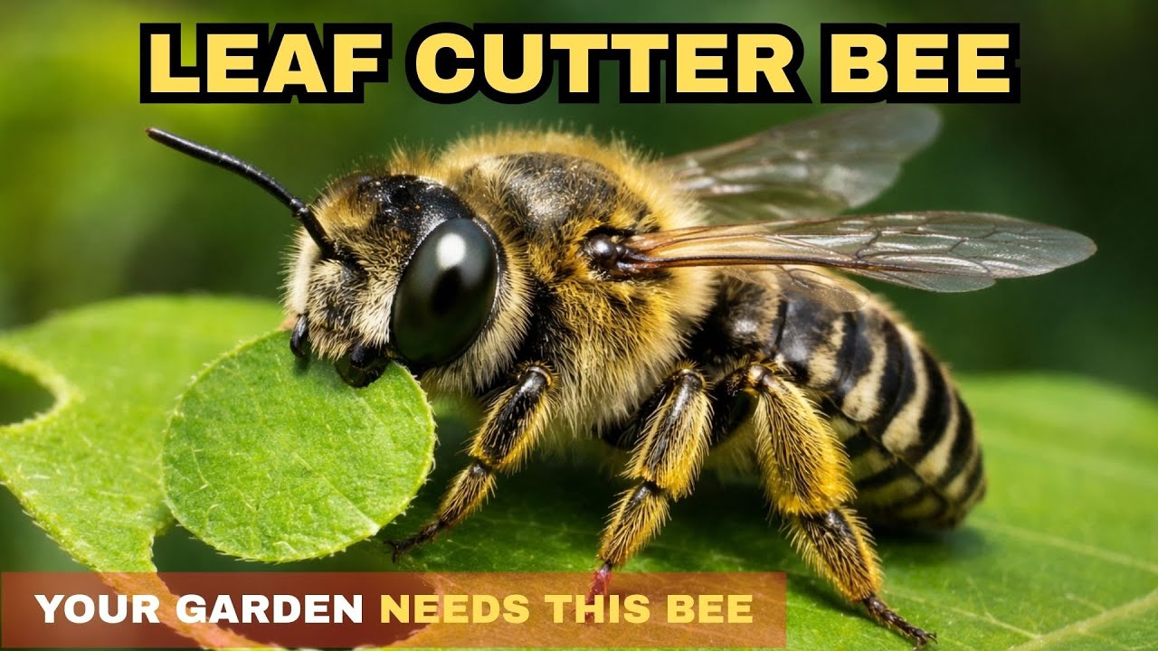 Leafcutter Bee – The Builder That Boosts Our Crops