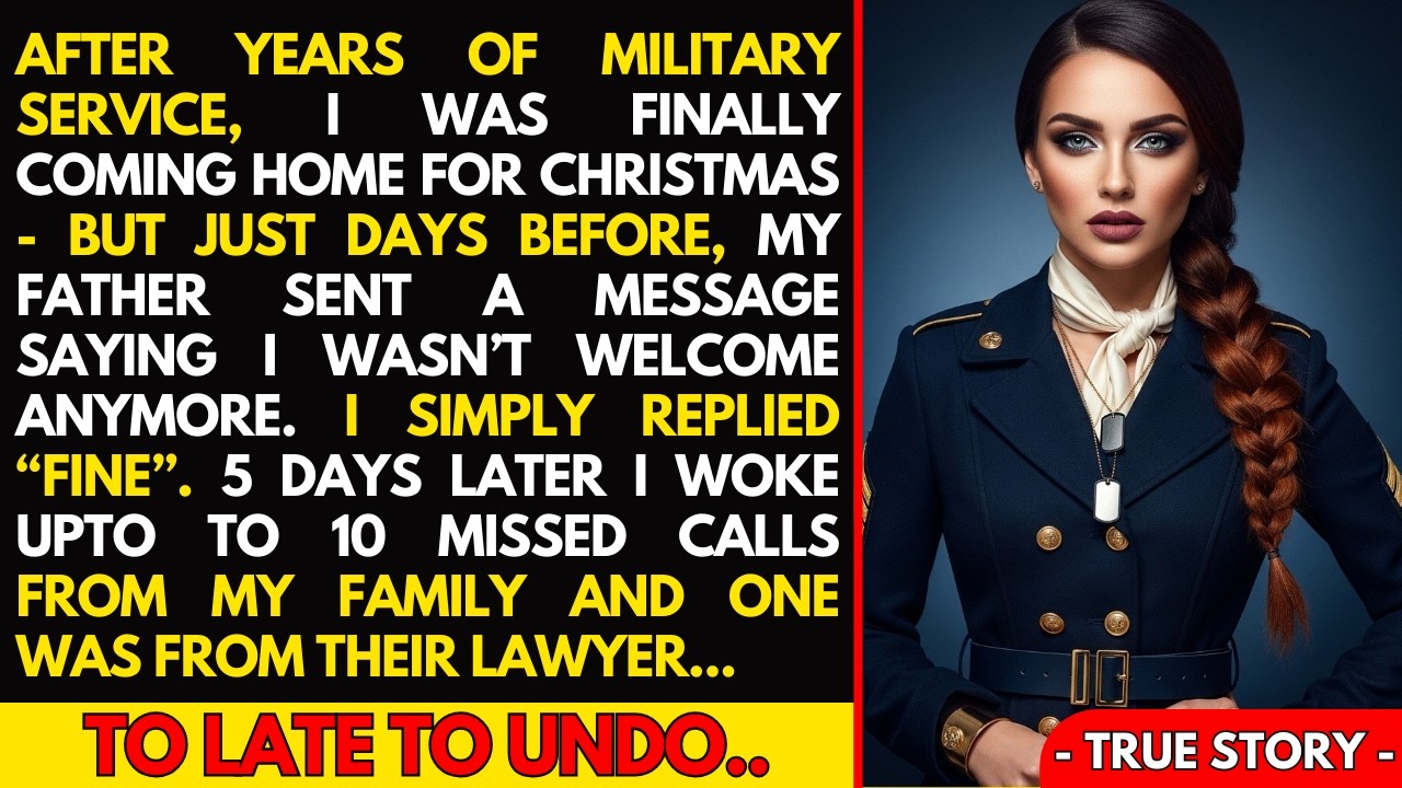I Was Coming Home For Christmas After Years Of Military Service—But Just Days Before My DAD Sent...