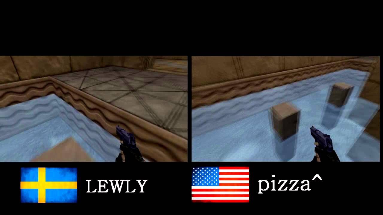 [BATTLE MOVIE#3] LEWLY vs pizza^ @ kz_kzdk_templebhop