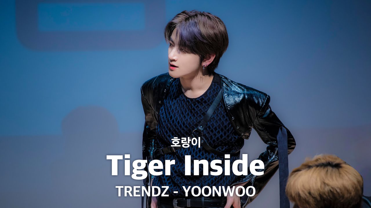 [4K] 230226 TRENDZ 윤우 SuperM - 호랑이 (Tiger Inside) cover / 트렌드지 YOONWOO 윤우직캠