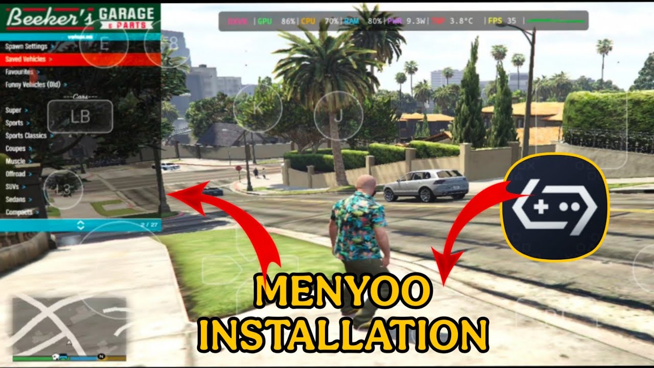 Gta 5 Gamehub Menyoo Installation | Gta 5 Me Menyoo Kaise Install Kare Gamehub | Gamehub Emulator 