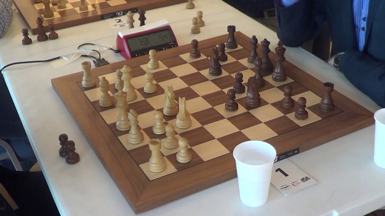 GM Sveshnikov Evgeny -  GM Neiksans Arturs, Sicilian Defence 2.c3, Tal Memorial, Rapid chess PART I