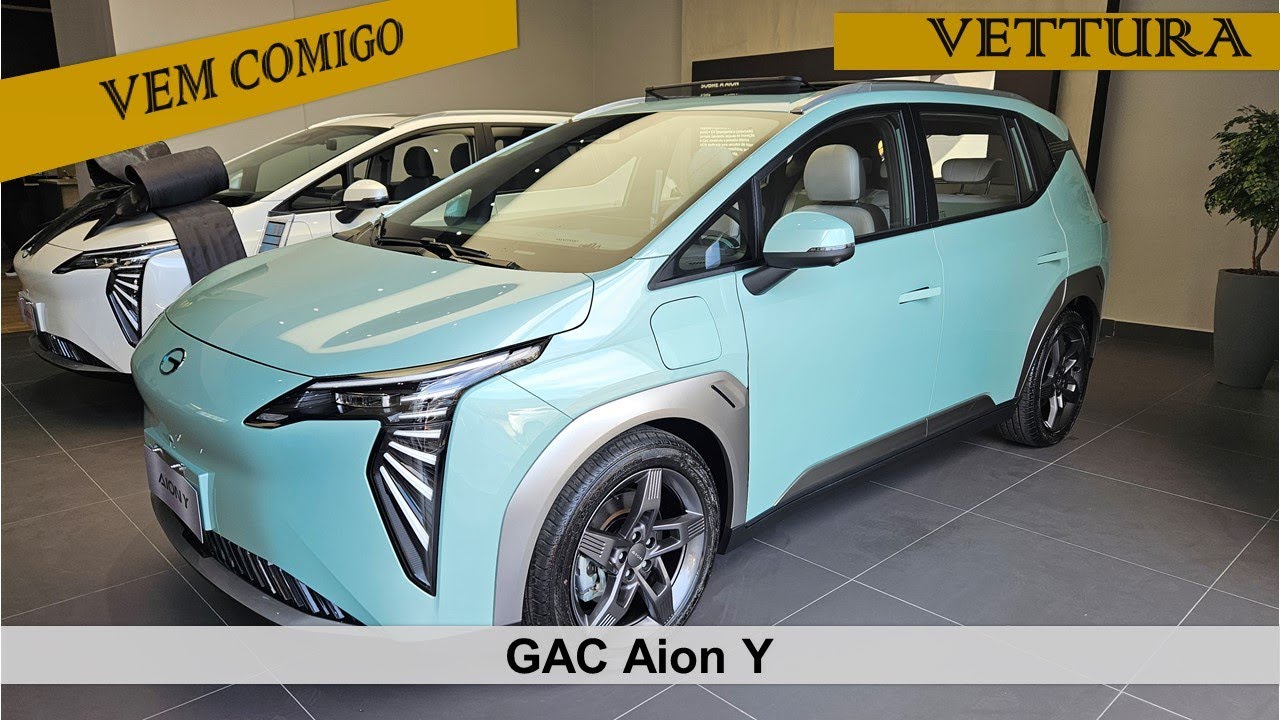 GAC Aion Y - Excêntrico e belo!