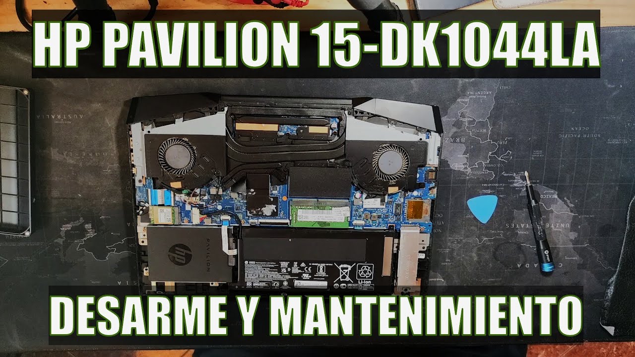 HP Pavilion 15-dk1044la🐊,  Revisión, Mantenimiento y Reparación. | RC#36