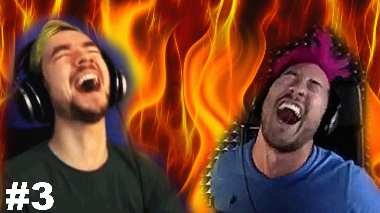 IT'S A LAUGH OFF! | jacksepticeye, Markiplier, & super mega shorts #3