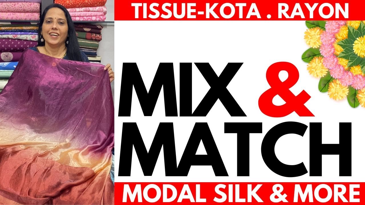 MIX & MATCH COLLECTION | TISSUE-KOTA | MODAL SILK | 08SEP25
