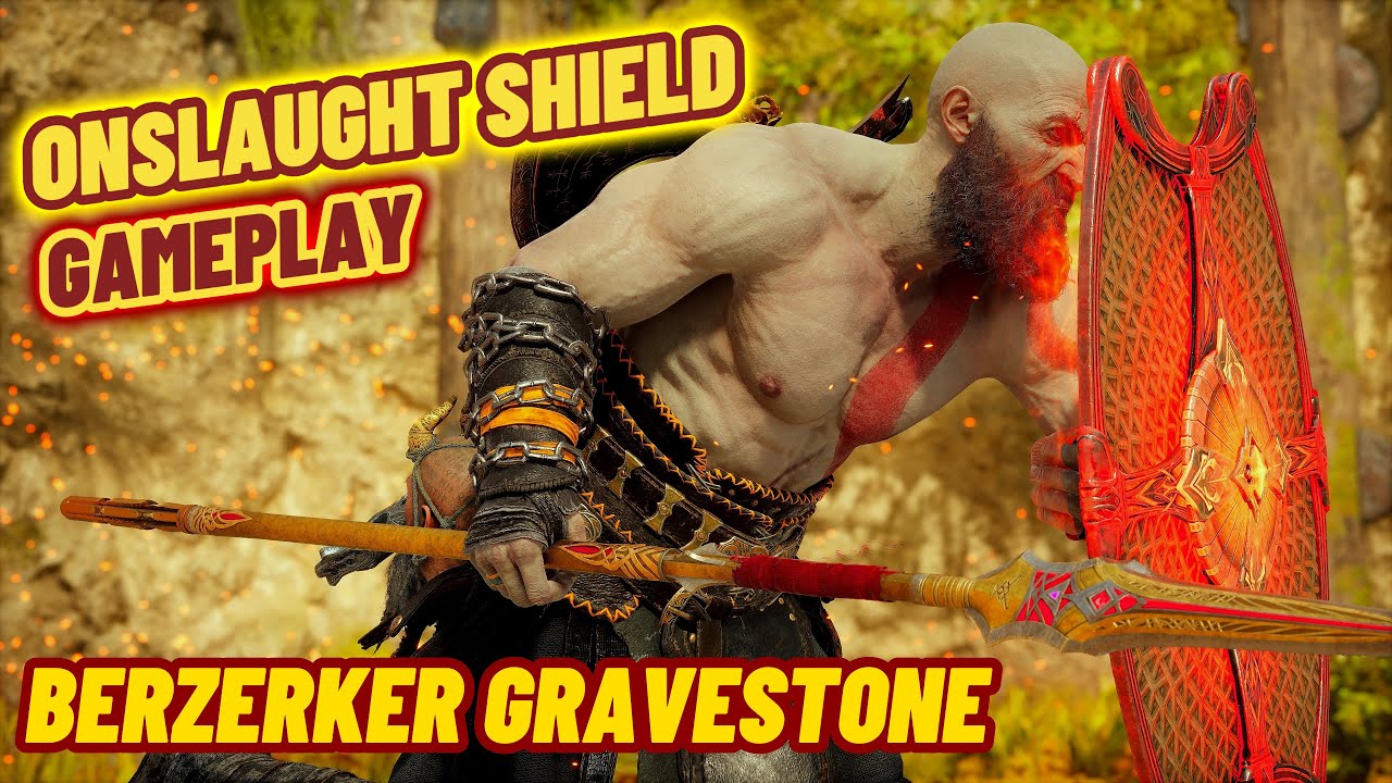 Beigadr The Feared (ONSLAUGHT SHIELD GAMEPLAY) - GMGOW+ No Damage - God of War Ragnarok - PS5