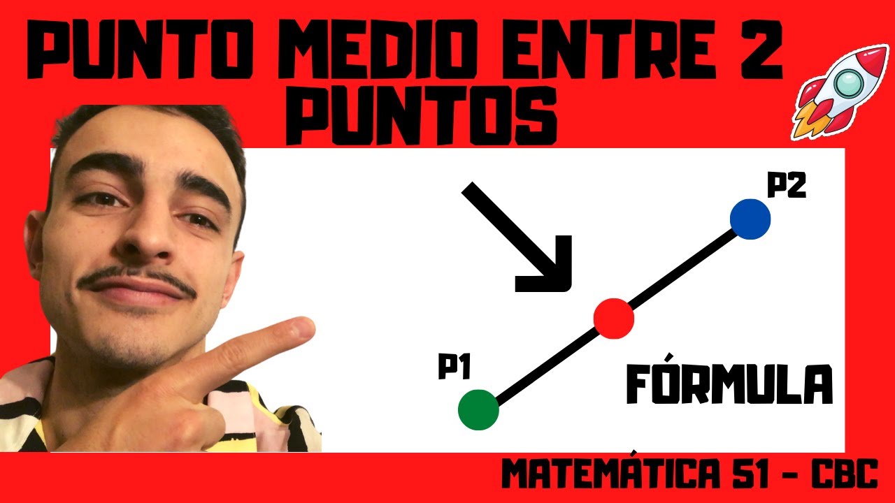 PUNTO MEDIO 💣 (Analítica y Gráficamente) - Matemática 51 CBC UBA
